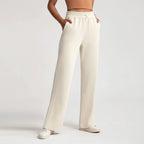 Women High Waist Wide Leg Sweatpants Casual Loose Fit