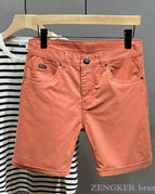 Only shorts rose Red