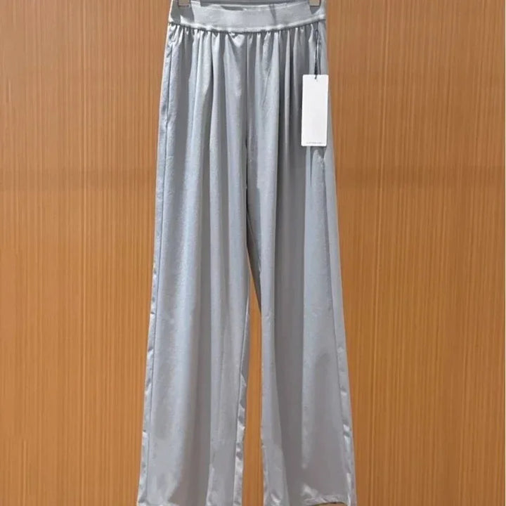 Women’s High-Waist Loose Wide-Leg Quick-Dry Pants-HighTouch
