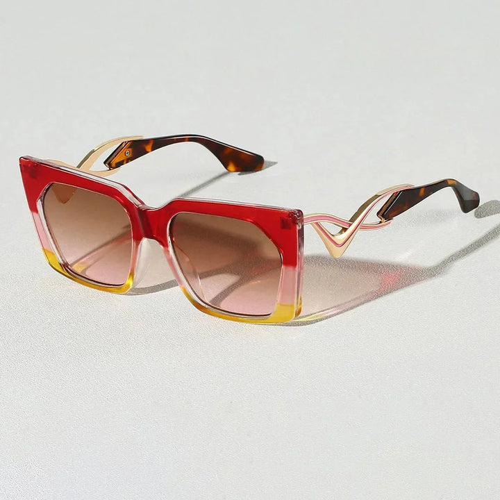 Women's UV400 Cat Eye Sunglasses – Sculpted Frame