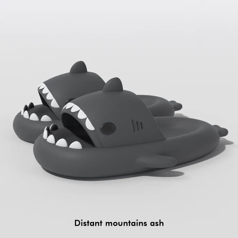 Unisex Shark EVA Slides – Thick Sole, Anti‑Slip, Cute Shark Design-HighTouch