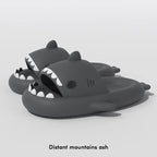 Unisex Shark EVA Slides – Thick Sole, Anti‑Slip, Cute Shark Design-HighTouch