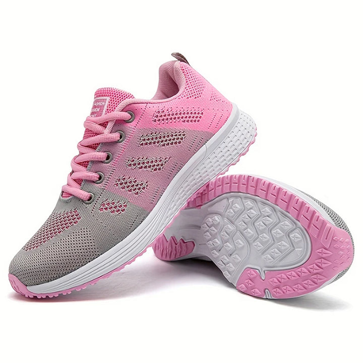 Women’s Mix-Color Gym Sneakers-HighTouch