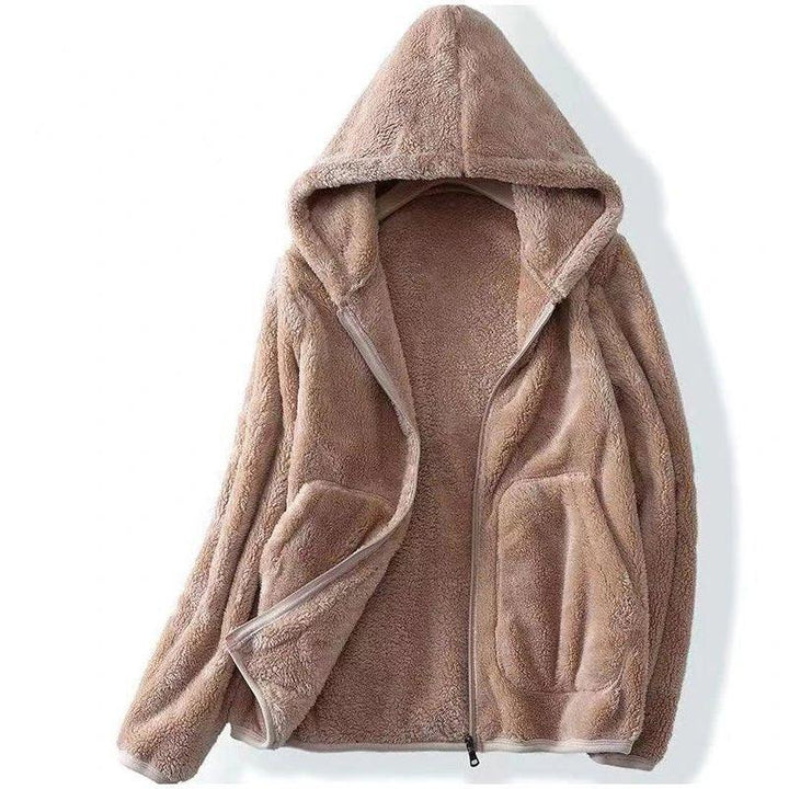 Women’s Coral Fleece Jacket for Cold Weather