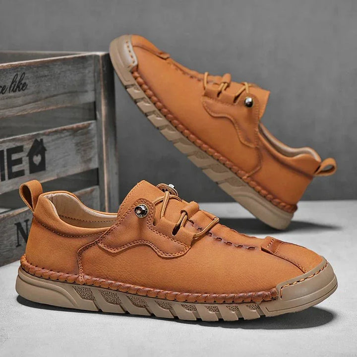 Men's Everett Leather Shoes – Cushioned Comfort