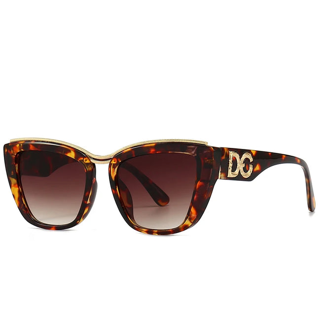 Luxury Cat-Eye Gradient Sunglasses for Women