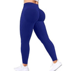 Women’s High-Waisted Seamless Hip-Lifting Yoga Leggings – Summer Fast-Dry Fit-HighTouch