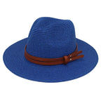 Breathable Straw Panama Sun Hat-HighTouch