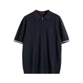 CHCH | Summer Ribbed Knit Polo Shirt for Men