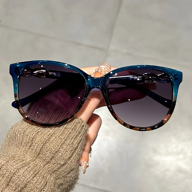Retro Cat‑Eye Butterfly Sunglasses-HighTouch