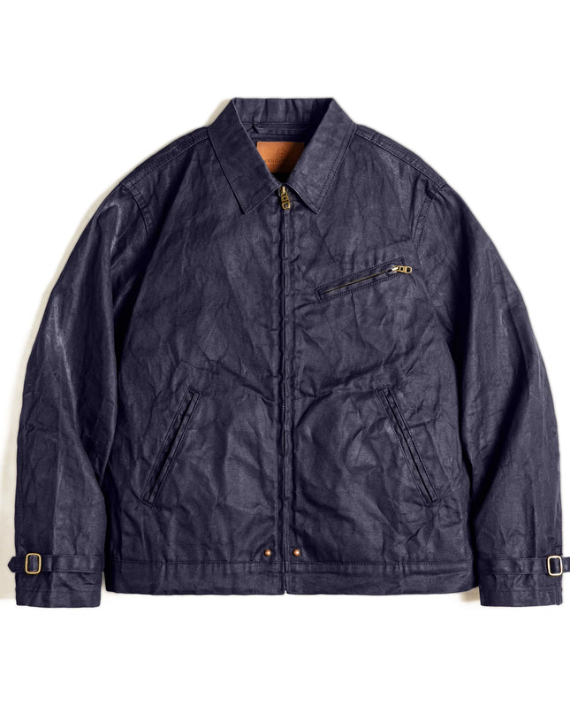 Oil-Waxed Canvas Slim-Fit Jacket Men