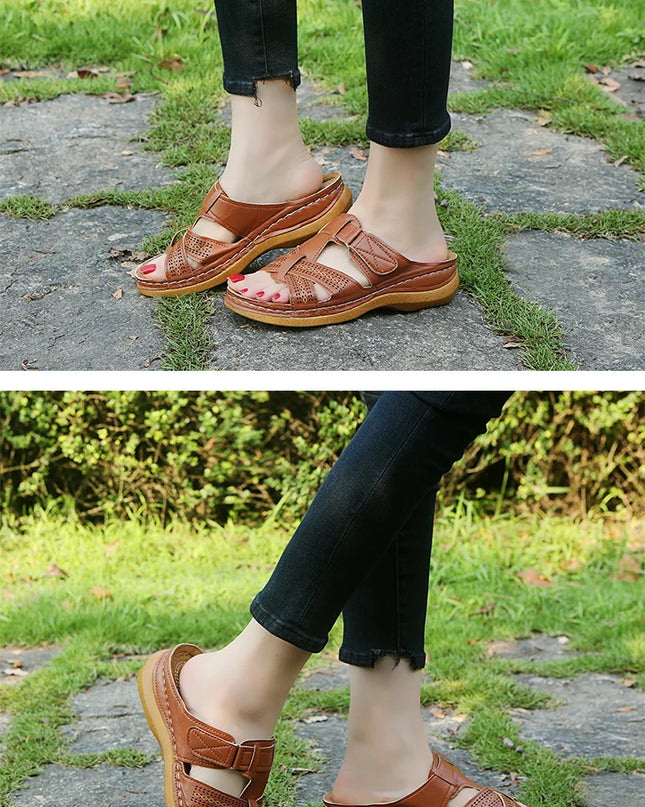 Orthopedic Wedge Platform Sandals Women