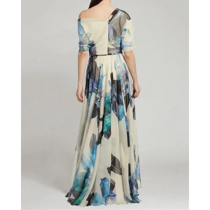 Boho Lace-Up Lolita Swing Maxi Dress Women-HighTouch