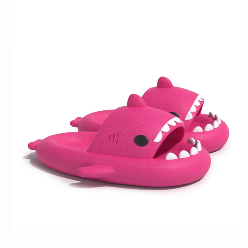 Unisex Shark EVA Slides – Thick Sole, Anti‑Slip, Cute Shark Design