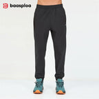 Men's Solid Color Sweatpants – Cozy Winter Joggers with Pockets-HighTouch