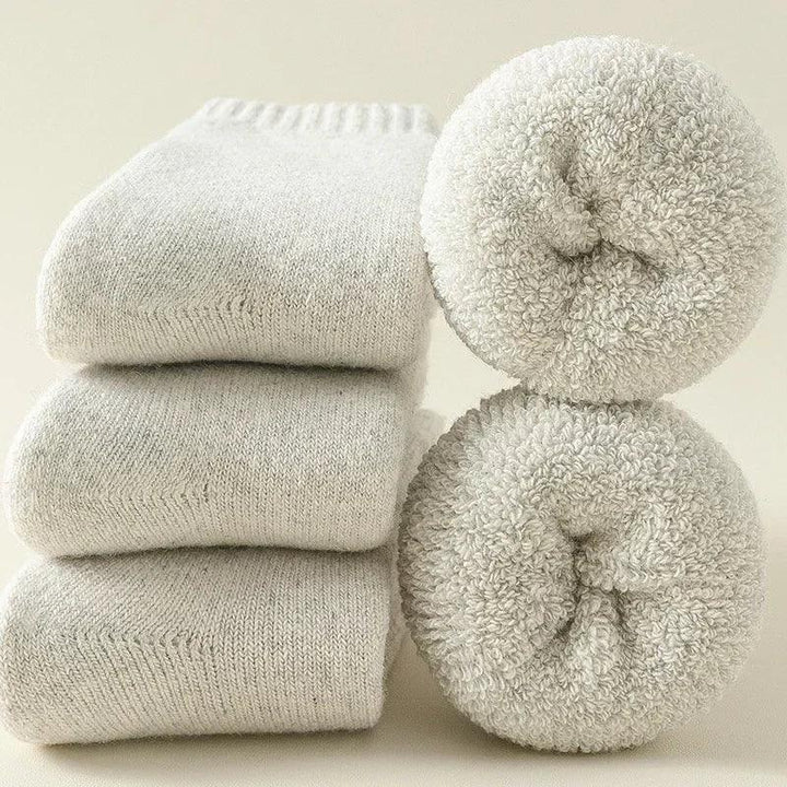 Premium Wool Socks 3 Pack – Warm & Soft