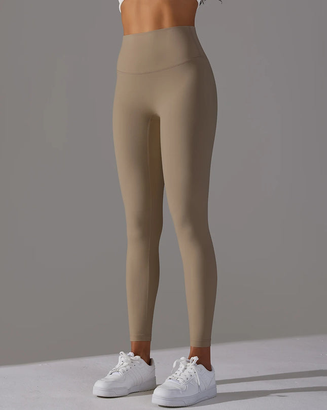 High-Wais Leggings – Buttery-Soft, Sweat-Wicking, with Hidden Pocket