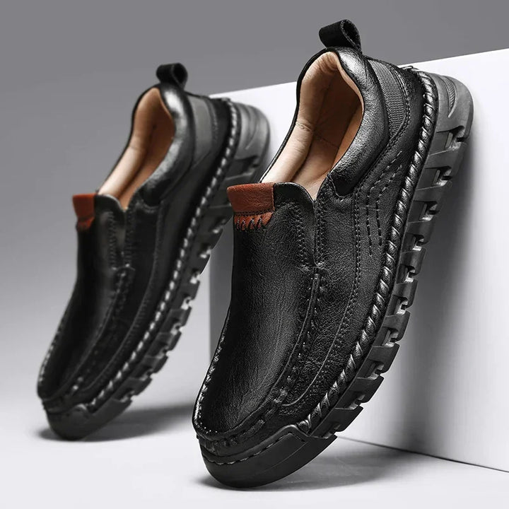 Men's Jetta Leather Loafers – Orthopedic Cushioned Shoes