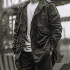 M-51 Nylon Fishtail Parka Men Jacket – Waterproof & Windbreaker-HighTouch