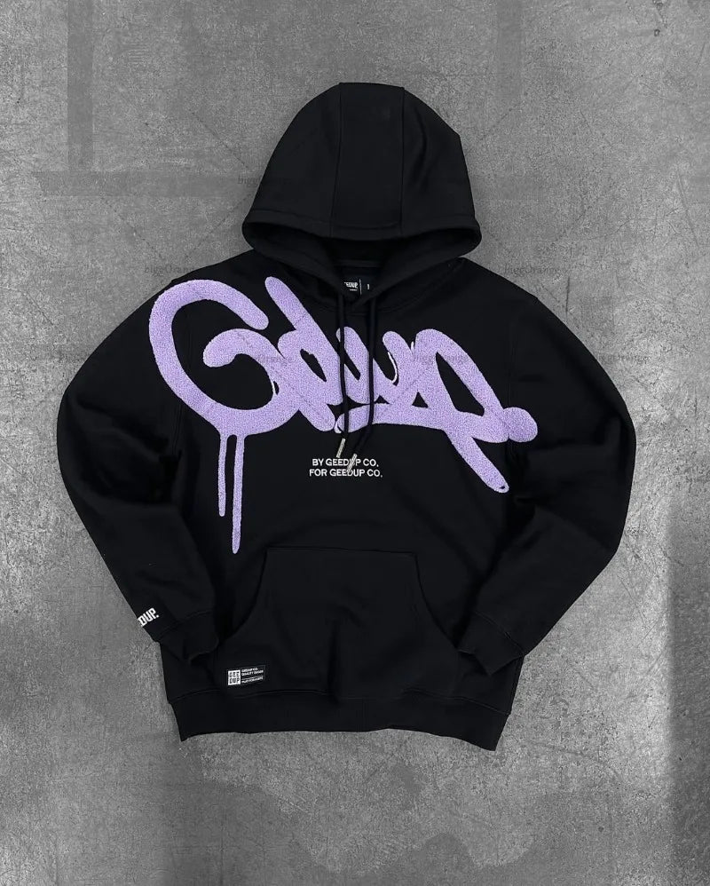 Y2K Harajuku Oversized Letter Hoodie-HighTouch