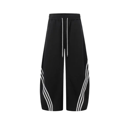 Vintage Wide-Leg Sweatpants – Loose-Fit Casual Trousers for Men