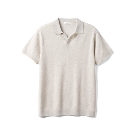 SIMWOOD | 14-Gauge Knit Short Sleeve Polo T-Shirts Men Tops