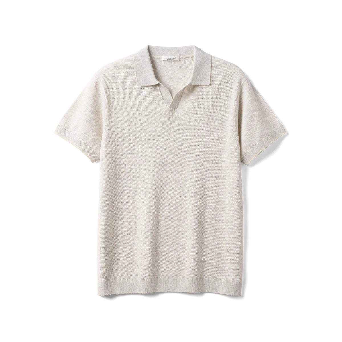 Summer Polo T-Shirts Men Tops Knit Short Sleeve-HighTouch