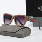Oversized Vintage Square Polygon Sunglasses-HighTouch