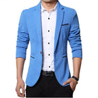 Men’s Slim-Fit Blazer – Wedding & Formal Jacket-HighTouch