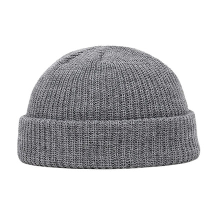 Luxury Winter Knit Beanie – Warm Short Skull Cap (Unisex)