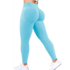 Women’s High-Waisted Seamless Hip-Lifting Yoga Leggings – Summer Fast-Dry Fit-HighTouch