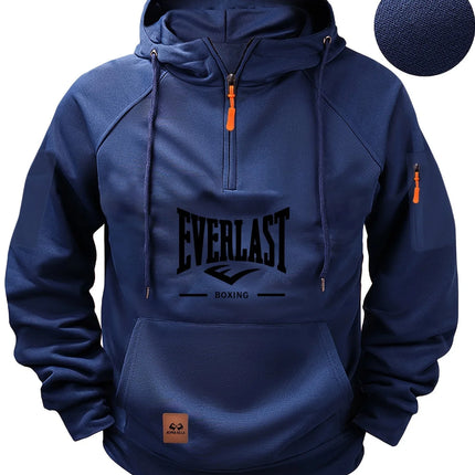 High-quality Men’s Multi-Zip Utility Hoodie – Fashionable Sweatshirt