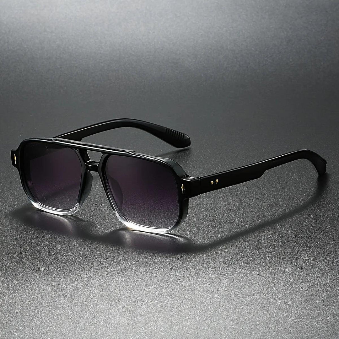 Unisex UV400 Clubmaster Sunglasses – Gradient Lenses