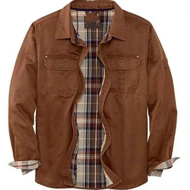Independent Station Workwear Motorcycle Jacket Men-HighTouch