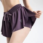 High-Waist Women’s Sport Skirt Shorts – Summer Gym & Yoga Wear-HighTouch
