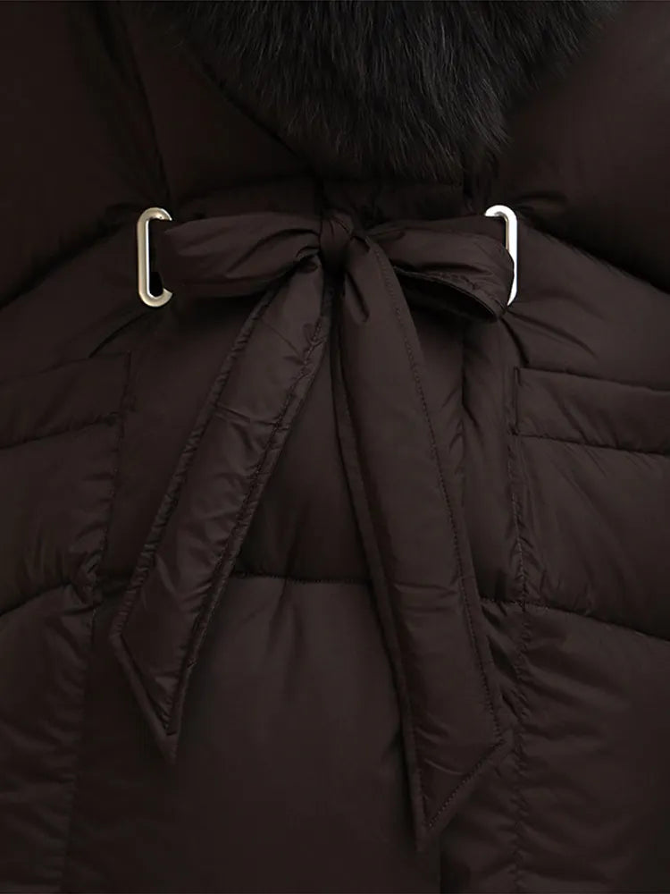 Women’s Faux Fur Collar Coat – Chic Batwing Sleeve Streetwear Jacket-HighTouch