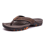 Men’s Non-Slip Rubber Flip Flops – Lightweight & Quick-Dry Comfort-HighTouch