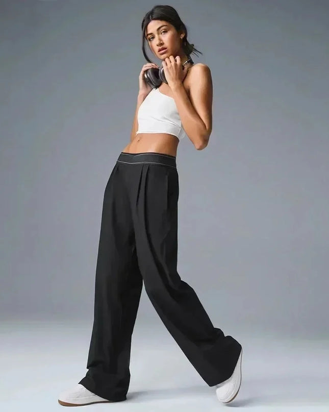 Premium Straight-Leg Quick-Dry Yoga & Sports Pants for Women