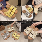 Summer Platform Thong Slippers for Women – Thick Sole Non-Slip Beach Flip Flops-HighTouch
