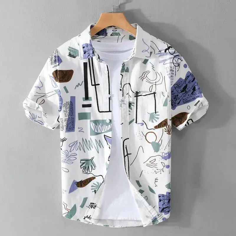 Men's Short Sleeve Shirt – Lightweight Summer Style