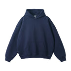 Unisex Fleece Hoodie Crew Neck Casual Pullover Sweatshirt-HighTouch