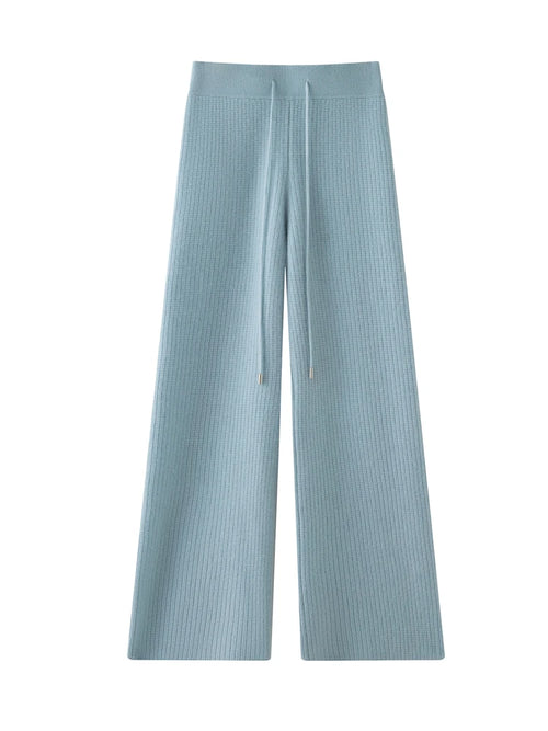 100% Cashmere Hooded Knit Set