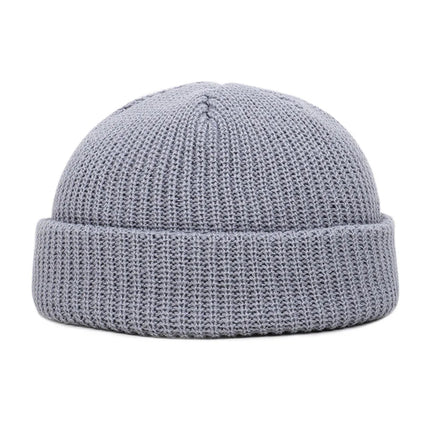 Luxury Winter Knit Beanie – Warm Short Skull Cap (Unisex)