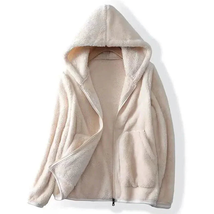 Women’s Coral Fleece Jacket for Cold Weather