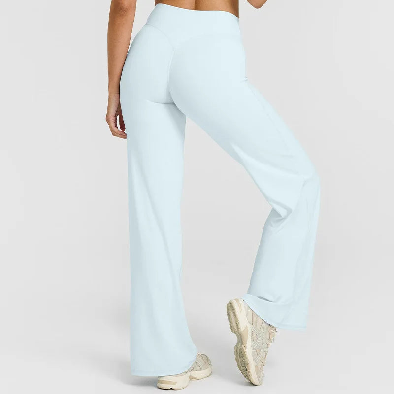Ultra-Soft Butter Straight-Leg Yoga Pants Women-HighTouch