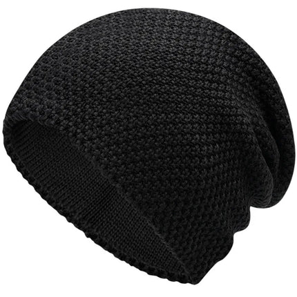 Big Size Knit Winter Beanie for Men & Women
