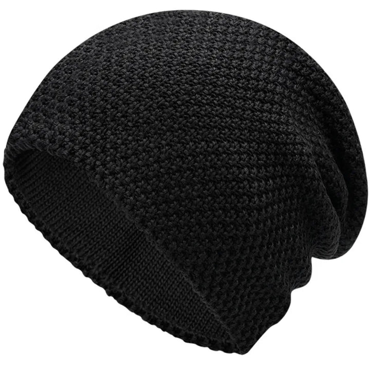 Big Size Knit Winter Beanie for Men & Women-HighTouch