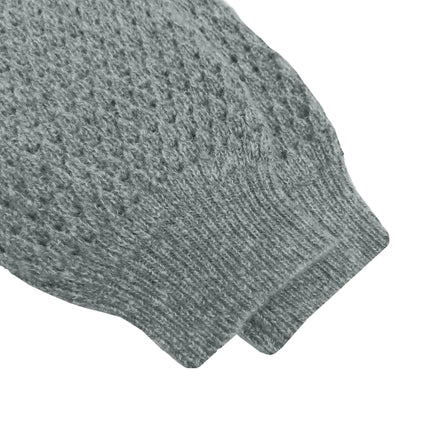 Women’s Lantern Sleeve Knitted Sweater