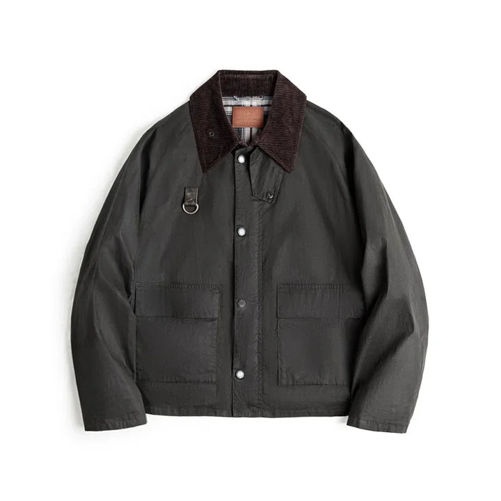 Waxed Spey Fishing Jacket Men-HighTouch
