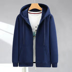 Big & Tall Zip-Up Hoodie Men-HighTouch
